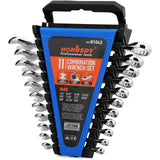 HORUSDY Combination Wrench Set with Organizer