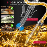 Automatic Fuel Transfer Pump with Auto-Stop, Battery-Operated Gas Can Pump