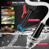 Automatic Fuel Transfer Pump with Auto-Stop, Battery-Operated Gas Can Pump