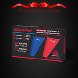 SEDY 2PC Magnetic Wrench Organizer 32-Slot SAE Metric Holder