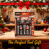 HORUSDY 7 Piece Impact Sockets Adapter Set, Hex Shank Socket to Drill Adapter 1/4" 3/8" 1/2", Cr-V Steel Impact Driver Wrench Socket Reducer Set