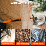 HORUSDY 30Pack 9 Inch 6-12 TPI Reciprocating Saw Blade Wood Pruning, Bi-Metal Saw Blades for Nail Wood or Trees Cutting, Sharp and Durability with Organizer Case