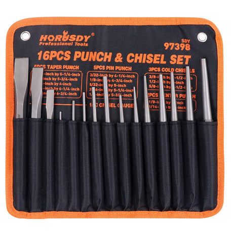 HORUSDY Punch and Chisel Set