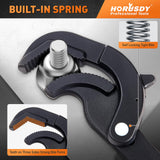 HORUSDY Heavy Duty Pipe Wrench Set, 10” and 15” Self-Adjusting Pipe Wrenches for Plumbing and HVAC, 2-Piece Pipe Vise Tool Kit for Standard and Irregular Nuts, Pipes, Fixtures – Pipe Wrench Set | Amazon US image 7