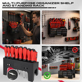 101-Piece Magnetic Screwdriver Set with 60 Bits, Ratchet and Storage Rack