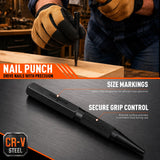 HORUSDY Punch and Chisel Set
