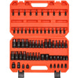 HORUSDY 66-Piece Allen Socket Set, Torx Bit & Female External Star Sockets | Durable S2 Steel SAE & Metric Kit for Automotive, Motorcycle & Home Repair | T8-T70, E4-E24 with 4 Impact Adapters