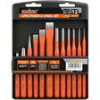 HORUSDY 12-Piece Punch and Chisel Set, Including Cold Chisels, Pin Punch, Center Punch