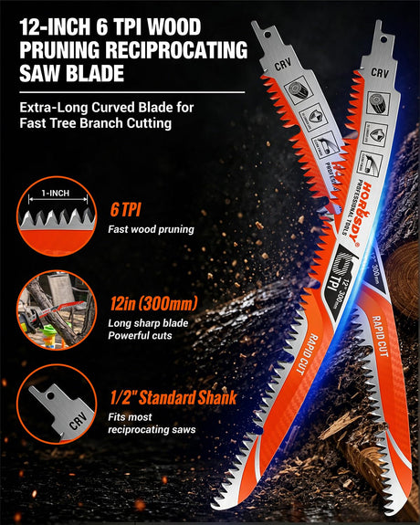 HORUSDY New Reciprocating Saw Blades | Amazon US image 2