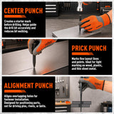 HORUSDY Punch and Chisel Set