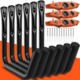 6-Pack Heavy Duty Garage Storage Hooks, 120 LB Capacity Wall Mounted Rack | Amazon US image 1