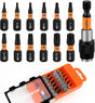 13-piece HORUSDY impact Torx bit set with magnetic S2 steel bits and storage case
