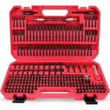 SEDY 232-Piece Ultimate Screwdriver Bit Set with magnetic bit holders, precision machining, and corrosion-resistant Cr-V steel, ideal for professionals and DIY enthusiasts.
