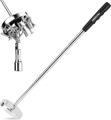 Telescoping Magnetic Pickup Tool with Strong Magnet and Extendable Length, Ideal for Pickup of Small Metal Objects