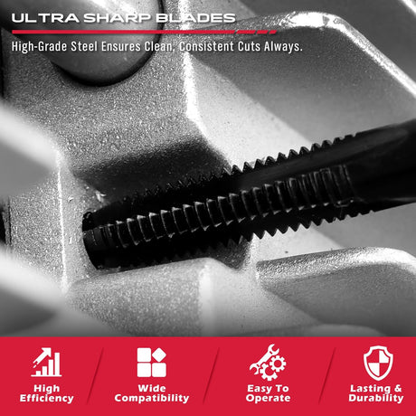 SAE thread repair kit with 131 pieces including screw taps, drill bits, coil inserts, installation tools, and T-handles, ideal for restoring damaged threads in steel and aluminum.