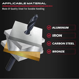 SAE thread repair kit with 131 pieces including screw taps, drill bits, coil inserts, installation tools, and T-handles, ideal for restoring damaged threads in steel and aluminum.