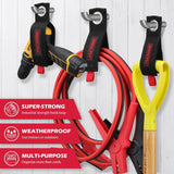 SEDY heavy-duty storage strap with industrial strength hook and loop, grommet design for organizing cords and tools