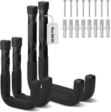 SEDY heavy duty wall mount garage hooks for ladders, bikes, and tools storage