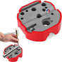 SEDY 4-inch magnetic bench block set with double-sided design for firearm maintenance, gunsmithing, and pin or sight removal