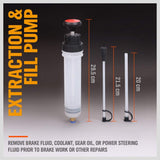 HORUSDY 200cc manual fluid ext