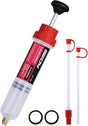 SEDY 200cc Oil Extraction & Fill Pump with Auto-Locking Tube and Precision Scale for Car Fluid Transfer